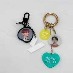 TXT ヨンジュン 缶バッチ アクリルキーリングセット - メルカリ