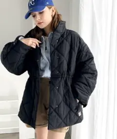 新品クラシカルエルフJava中綿キルティングブルゾンXLオーバーサイズ