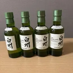 サントリー 白州 シングルモルト 180ml 4本セットのサムネイル