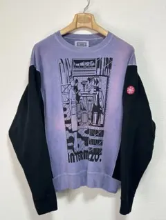 C.EスウェットトレーナーMサイズパープルブラックc.e cavempt
