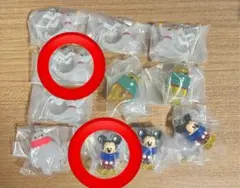 ディズニー　キャラクター　めじるしアクセサリー　winter ガチャ