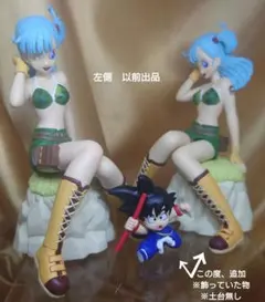 ドラゴンボール　フュギュア／ブルマ　悟空幼少期