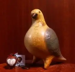 リサラーソン ピジョン＆ライオンキーホルダー