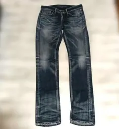 GOSTAR DE FUGA デニムパンツ ヒゲ加工 日本製 美品 44のサムネイル