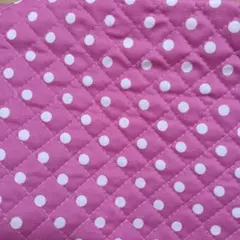ピンクドット キルティング キルト