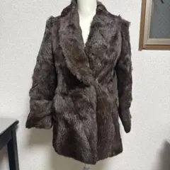 極美品　毛皮コート