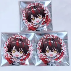 らおくん すにすて 缶バッジ デフォ うぃあすに 1st Step