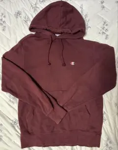 チャンピオン プルオーバーパーカー C3-Q101マルーン ボルドー色 Lサイズ