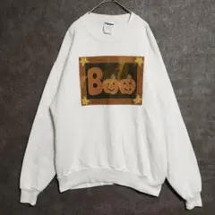 ​【USA製】JERZEES ヴィンテージ スウェット カボチャ Boo