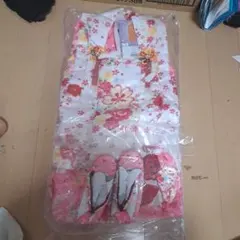 新品七五三3歳着物被布フルセット草履髪飾り