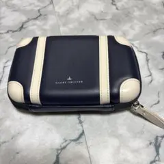 未使用品　ANAビジネスクラス GLOBE-TROTTER ポーチ SHIRO付のサムネイル