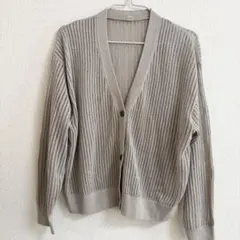 UNIQLO メッシュVネックショートカーディガン