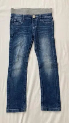 MPS デニムブルー スリムフィットパンツ