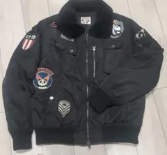 新品、未使用！パンディエスタ　フライトジャケット　スタジャン　MA-1 アシンメトリー切替MA-1ジャケット PANDIESTA JAPAN 592863