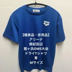 【極美品・非売品】アリーナ 南紀田辺 扇ヶ浜OWS大会 ドライTシャツ 青 Mのサムネイル