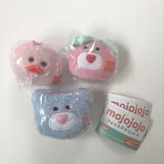 mojojojo フェイスマスコット2 3種セット くま ひよこ ガチャ ②