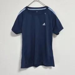 アディダス　Tシャツ スポーツウェア　トレーニング　ランニング　ワンポイント