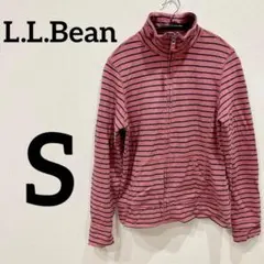L.L.Bean ボーダーパーカー【S REG】ジップアップ 羽織り