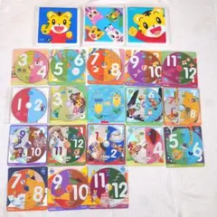 こどもちゃれんじ　ほっぷ・すてっぷ・じゃんぷ　3年間分DVD&ケース　おまけ付き