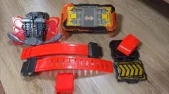 仮面ライダー　DXガッチャードライバー、イグナイター、ローホルダー、カード54枚