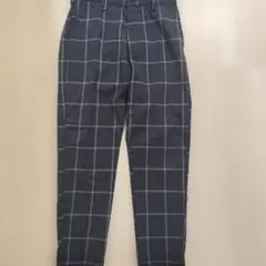 【美品】ライトオン紺色チェックパンツ