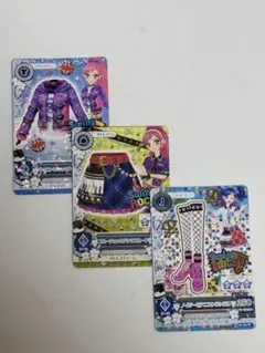 アイカツ スウィングロックカード 3枚セット