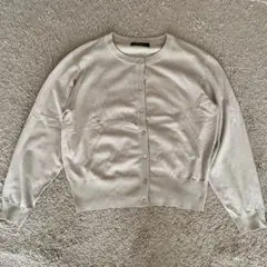 【新品未使用】Aqua Garage ベージュ カーディガン L