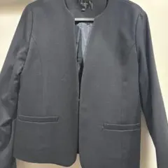 BEAMS HEART ネイビー ノーカラージャケットのサムネイル