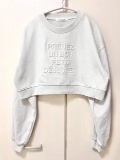 ショート丈　スウェット