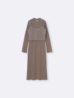 GU 2ピースビスチェセットワンピース【ワンピースのみ】