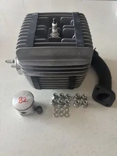 ☆TW200☆ビッグフィンシリンダーヘッド☆TW225装着可 ☆ラウンド