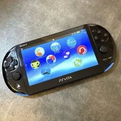 【動作確認済み】PS Vita 本体 2000 ブラック/ブルー