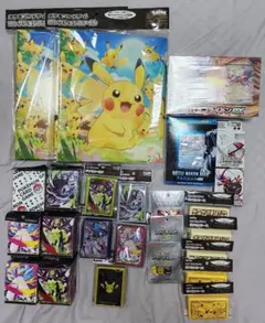 ポケモンカード サプライ 初心者向けセット まとめ売り - メルカリ