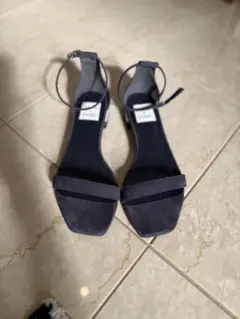 Odette e Odile ネイビー サンダル 24.5cm