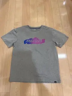Marmot グラデーションロゴ ドライTシャツ グレー JP/Lのサムネイル