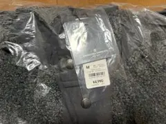 新品/GU エンジニアドガーメンツ　ボアフリーススナップパーカ　M グレー　新品