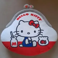 レトロ キティ がま口 クッション ぬいぐるみ サンリオ