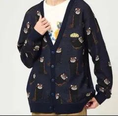 美品　graniphグラニフIKAKUイカクカーディガンのサムネイル