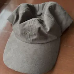 キャップ　チャコールグレー