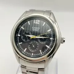 稼働品　カシオ　CASIO ARGENT WR ブラック 腕時計　メンズ