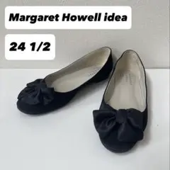 Margaret Howell idea リボン フラットシューズ 24 1/2