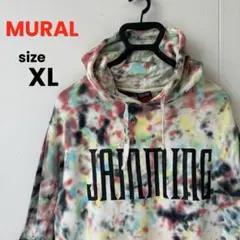 MURAL ミューラル JAMMING タイダイ スウェット パーカーフーディー
