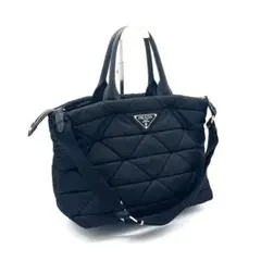PRADAプラダ パデッドRe-Nylonトートショルダーバッグ 1BG436
