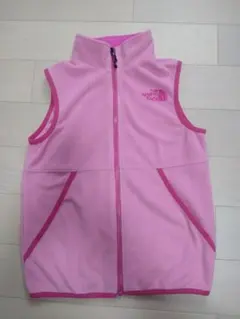 THE NORTH FACE フリースベスト 130サイズ ピンク