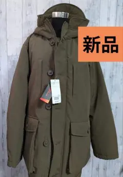 新品 BEAMS フード サーモライト 中綿 ブルゾン コート