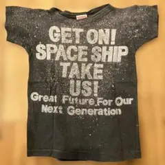 デニムダンガリー　子供用Tシャツ　110cmのサムネイル
