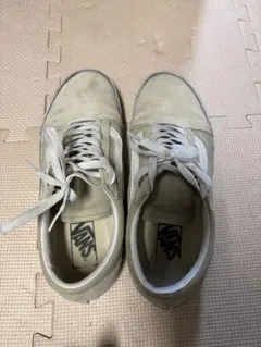 Vans ベージュ スエード スニーカー