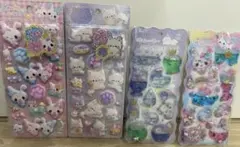 クーリア 肉球シール ウォーターインシール　4点セット