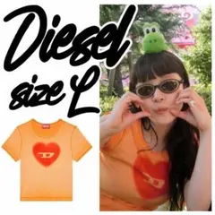 あいみょん着用　DIESEL スパンコール フローラル Tシャツ　Ｓサイズ あいみょん着用 DIESEL スパンコール フローラル Tシャツ Sサイズ