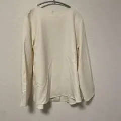 レディース　トップス　ブラウス　白　L
